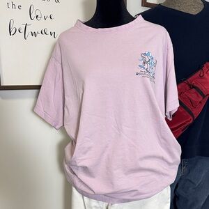 Southern puppy Life Women's Short Sleeve T-Shirt Purple Outer Banks NC Size L